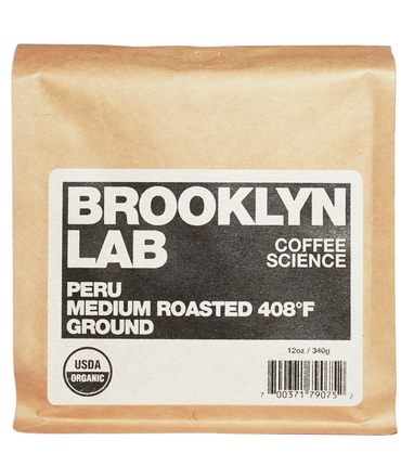 Peru Medium Roast Coffee, 408°F