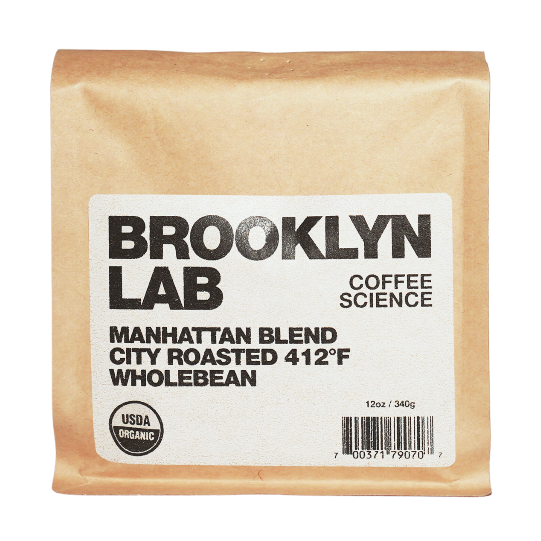 Manhattan Blend, City Roast Ethiopian Coffee 412°F