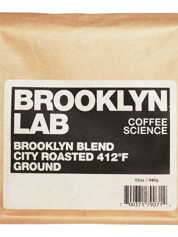 Brooklyn Blend, City Roast Sumatra Coffee 412°F