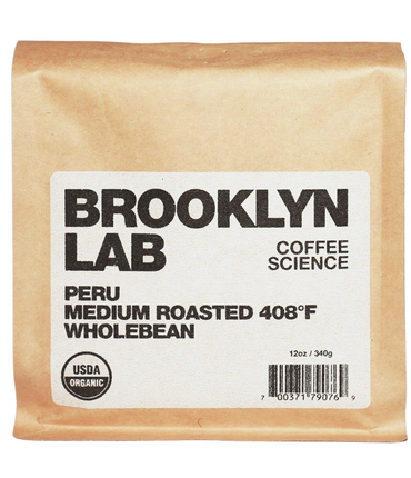 Peru Medium Roast Coffee, 408°F