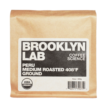 Peru Medium Roast Coffee, 408°F