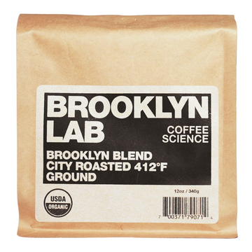 Brooklyn Blend, City Roast Sumatra Coffee 412°F