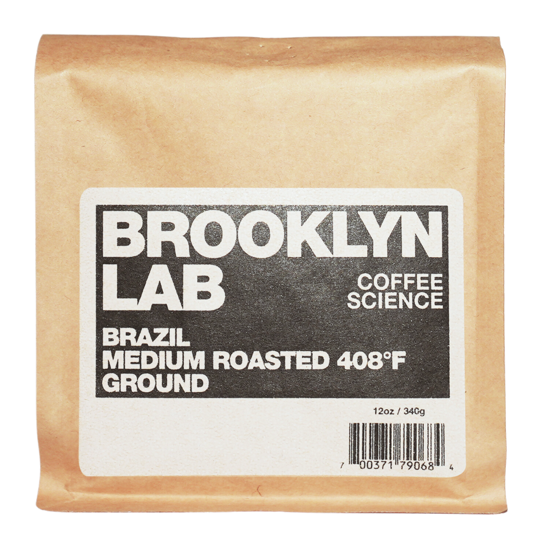 Brazil Medium Roast Coffee, 408°F