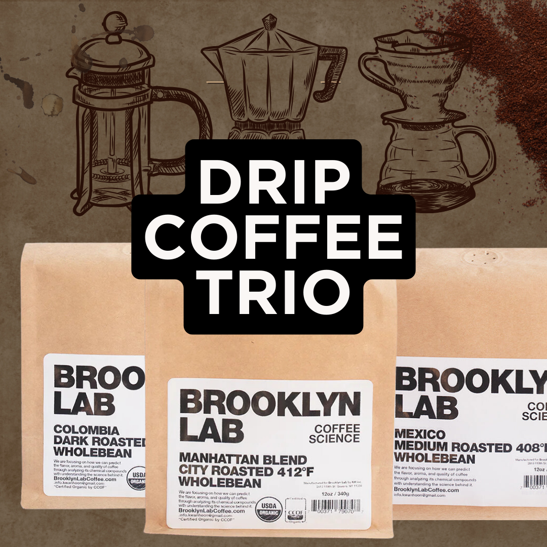 Drip Coffee Trio (Whole Beans 12 oz)