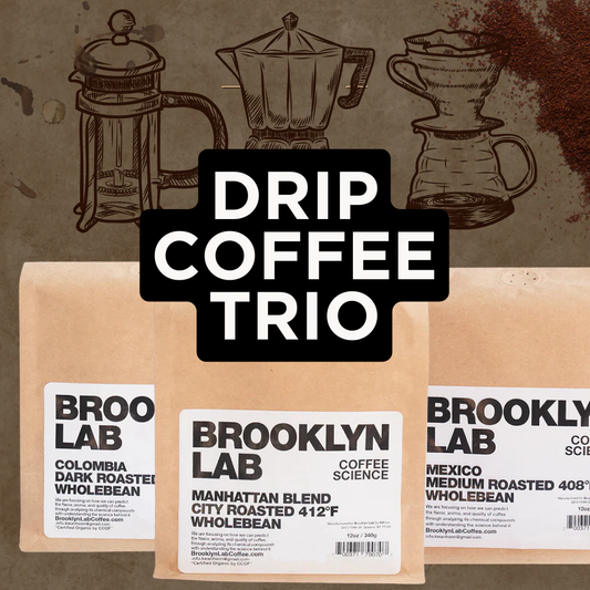 Drip Coffee Trio (Ground Beans 12 oz)