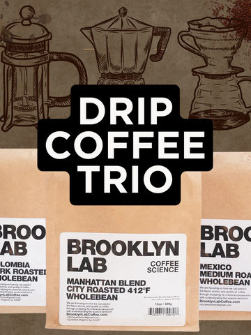 Drip Coffee Trio (Ground Beans 12 oz)