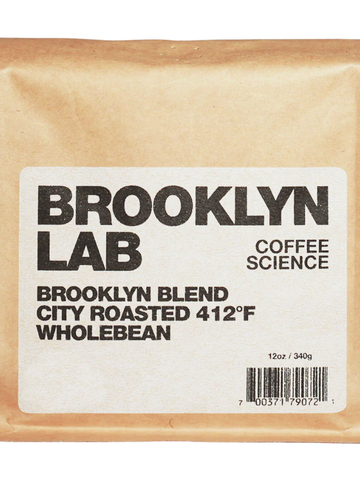Brooklyn Blend, City Roast Sumatra Coffee 412°F