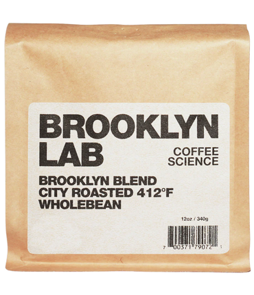 Brooklyn Blend, City Roast Sumatra Coffee 412°F