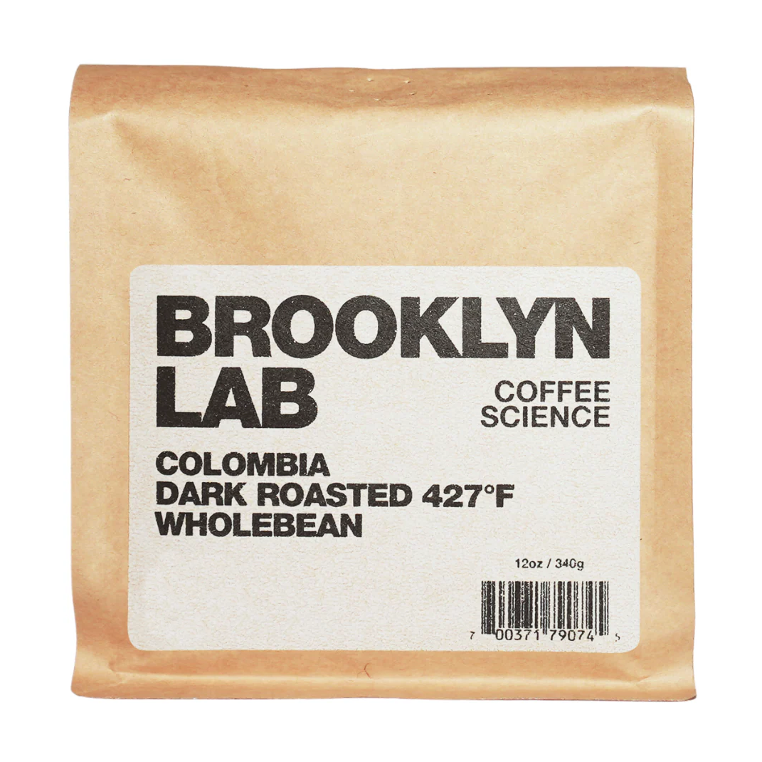 Colombia Dark Roast Coffee, 427°F