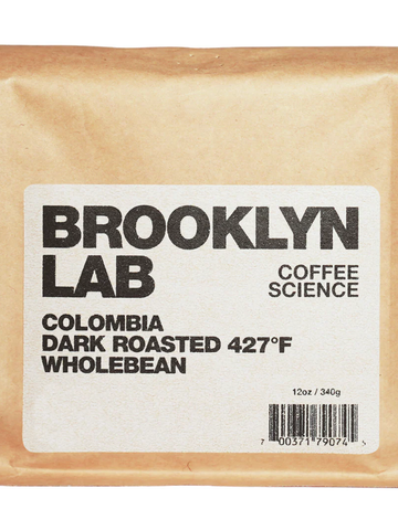 Colombia Dark Roast Coffee, 427°F