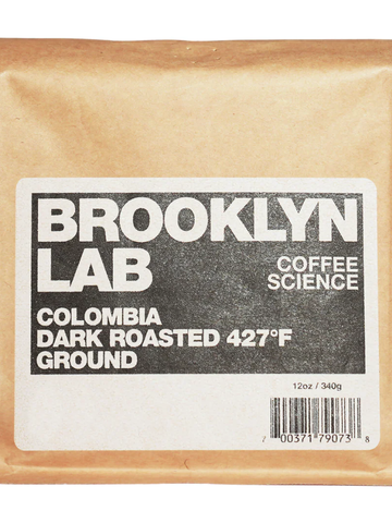 Colombia Dark Roast Coffee, 427°F