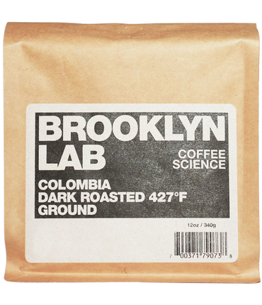 Colombia Dark Roast Coffee, 427°F