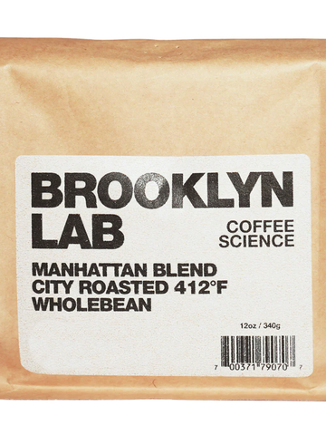 Manhattan Blend, City Roast Ethiopian Coffee 412°F