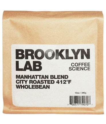 Manhattan Blend, City Roast Ethiopian Coffee 412°F
