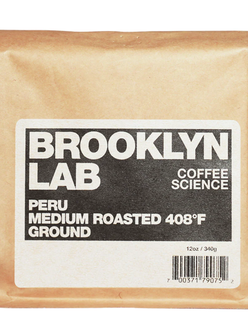 Peru Medium Roast Coffee, 408°F