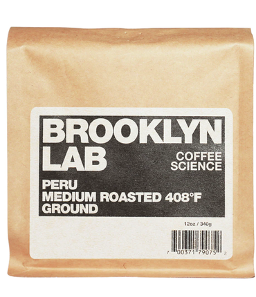 Peru Medium Roast Coffee, 408°F